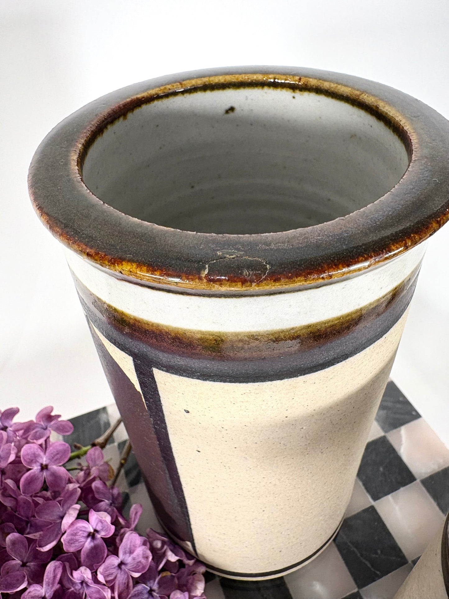 Danish Mid Century Vasen & Kerzenhalter von Hanne Stentoj (3er Set)