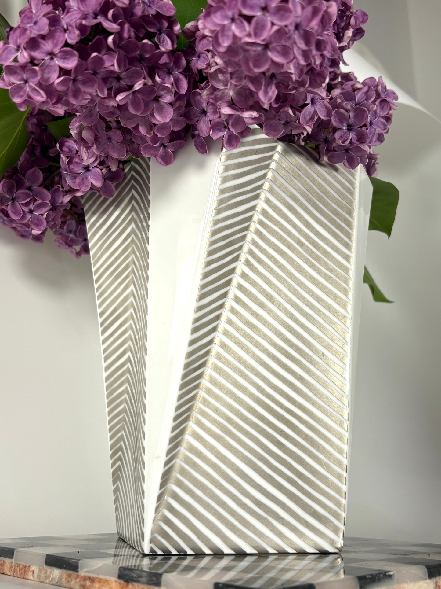 Futuristische Futura Vase von Else Kamp für Bing & Grøndahl, Denmark 1970er