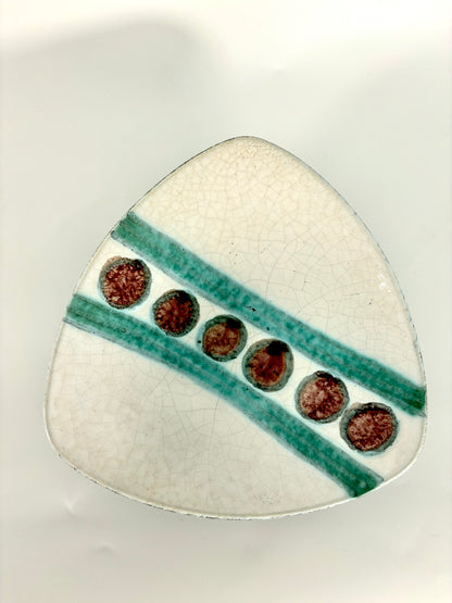 Westdeutsche Mid-Century WGP Keramikschale mit Craquelérissen, 1960er Jahre