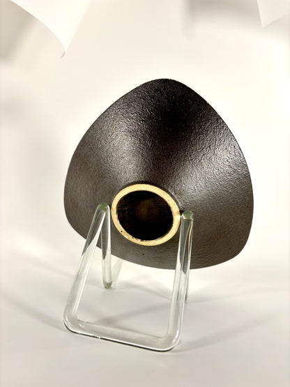 Westdeutsche Mid-Century WGP Keramikschale mit Craquelérissen, 1960er Jahre